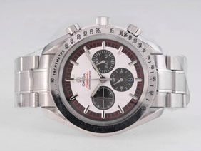 Omega Speedmaster M-Schmacher Working Chronograph -Same Chassis As 7750 Version-High Quality 
