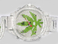 Jacob&Co Classic Five Time Zone Full Diamond with Green Leaf