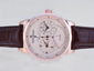 Jaeger-Lecoultre Duometre Working Power Reserve Rose Gold Case with Champagne Dial