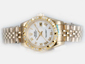 Rolex Datejust Automatic Full Gold Diamond Bezel with White Dial-Roman Marking