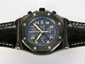 Audemars Piguet End of Days Limited Edition Chronograph Swiss Valjoux 7750 Movement PVD Case with Blue Checkered Dial