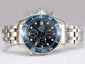 Omega Seamaster 300M Diver Chronograph Swiss Valjoux 7750 Movement with Blue Dial and Bezel