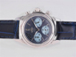 Omega De Ville Working Chronograph with Blue Dial and Strap- Lady Size