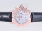 Omega De Ville Working Chronograph Rose Gold Case with White Dial- Lady Size