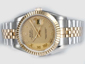 Rolex DateJust Automatic Two Tone with Golden Dial-Roman Marking