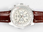 Breitling Bentley 675 Big Date Chronograph Automatic with White Dial