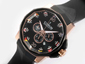 Corum Admiral`s Cup Challenge Chrono Working Chronograph Rose Gold Case with Black Dial Same Chassis as 7750-High Quality