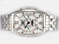 Franck Muller Chrono Banker Moonphase Chronograph Automatic with White Dial