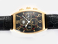 Franck Muller Chrono Banker Moonphase Chronograph Automatic Gold Case with Black Dial